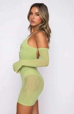 Link Up Mini Dress Matcha 13 Link Up Mini Dress Matcha -White Fox Sales 03.02.21 1332