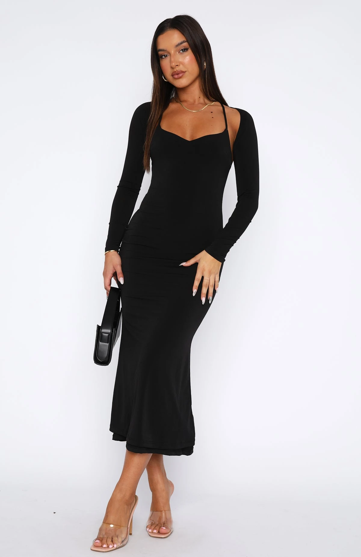 She's Got Options Midi Dress Black 4 She's Got Options Midi Dress Black - Image 2
