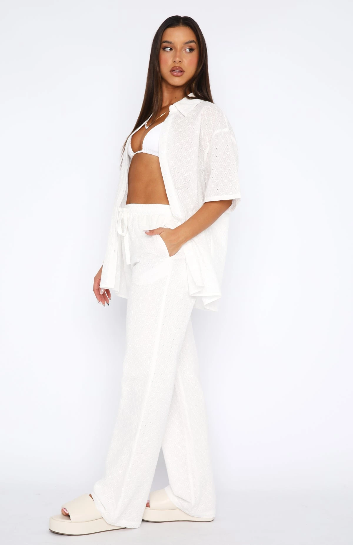 Own The Show Pants White 5 Own The Show Pants White - Image 3