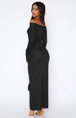 Royals Only Maxi Dress Black -White Fox Sales 04.08.2345106