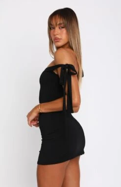 Tie The Knot Mini Dress Black 11 Tie The Knot Mini Dress Black -White Fox Sales 05.04.2322678