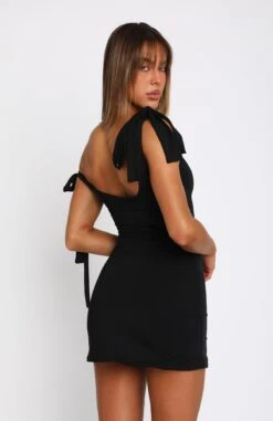 Tie The Knot Mini Dress Black 12 Tie The Knot Mini Dress Black -White Fox Sales 05.04.2322707