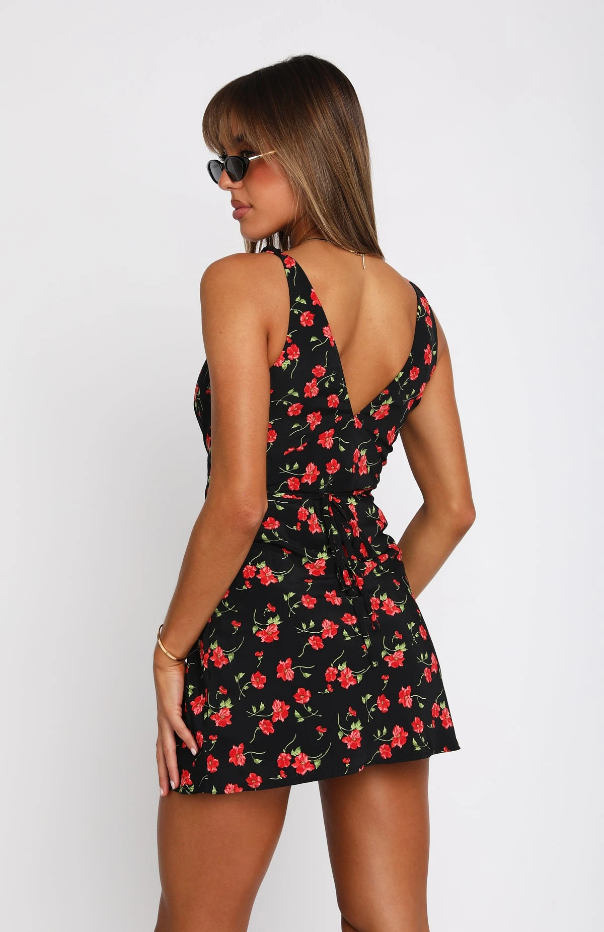 Say My Name Mini Dress Red Poppy 7 Say My Name Mini Dress Red Poppy - Image 5