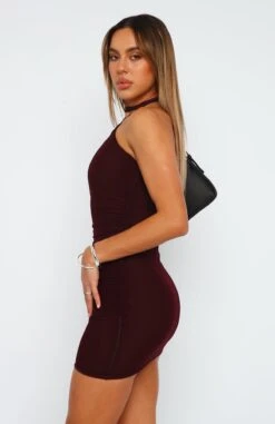 Long Nights Mini Dress Burgundy 12 Long Nights Mini Dress Burgundy -White Fox Sales 07.07.230103
