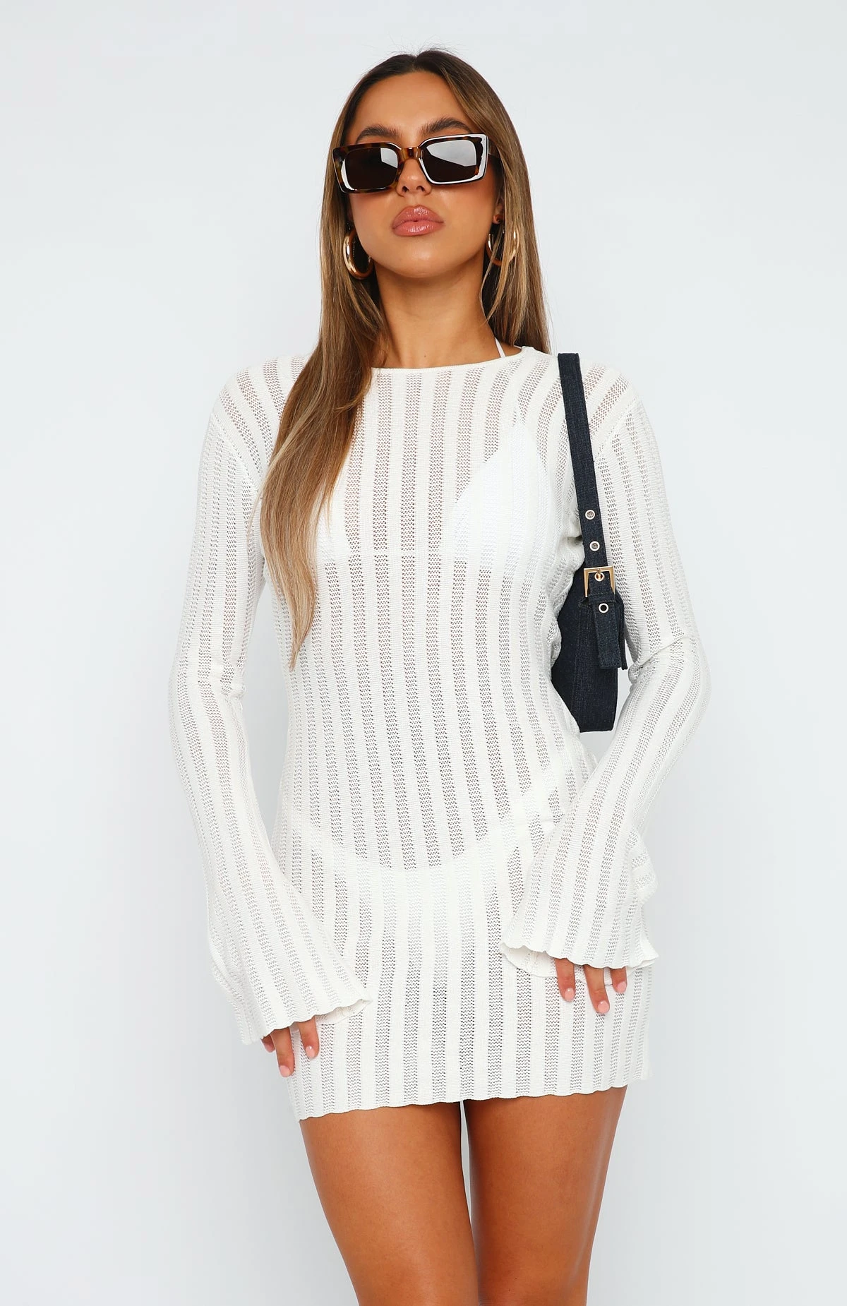 Crowded Room Mini Dress White 4 Crowded Room Mini Dress White - Image 2