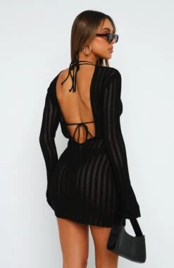 Crowded Room Mini Dress Black 11 Crowded Room Mini Dress Black -White Fox Sales 07.07.230251