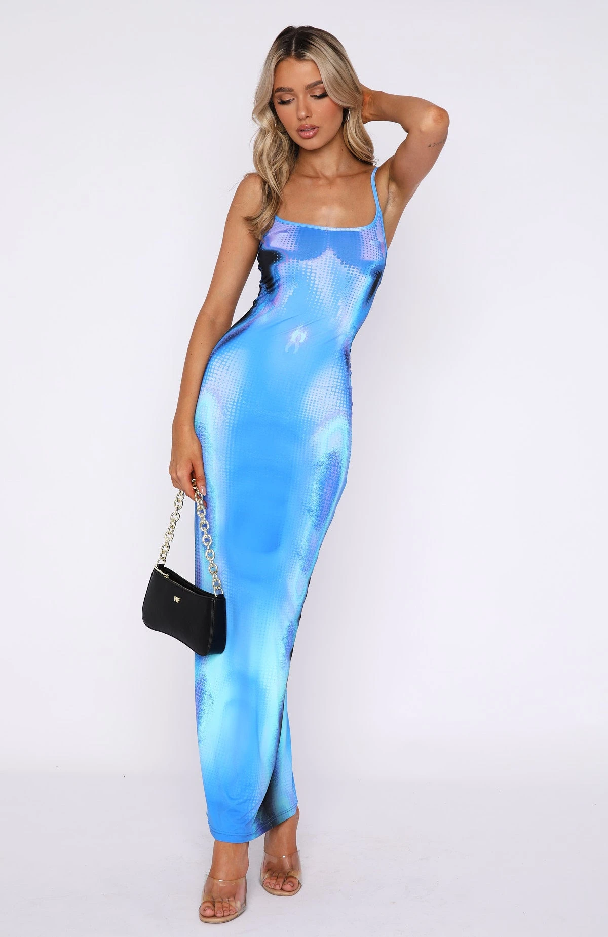 Feeling The Heat Maxi Dress Milky Way 4 Feeling The Heat Maxi Dress Milky Way - Image 2