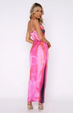 Feeling The Heat Maxi Dress Mars 10 Feeling The Heat Maxi Dress Mars -White Fox Sales 07.10.226436