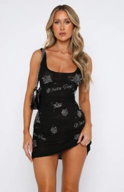 Put On A Show Mesh Mini Dress Black 9 Put On A Show Mesh Mini Dress Black -White Fox Sales 08.06.2331394