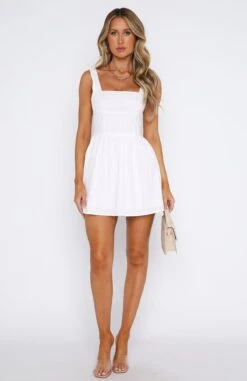 Trending Now Mini Dress White 13 Trending Now Mini Dress White -White Fox Sales 08.06.2331492