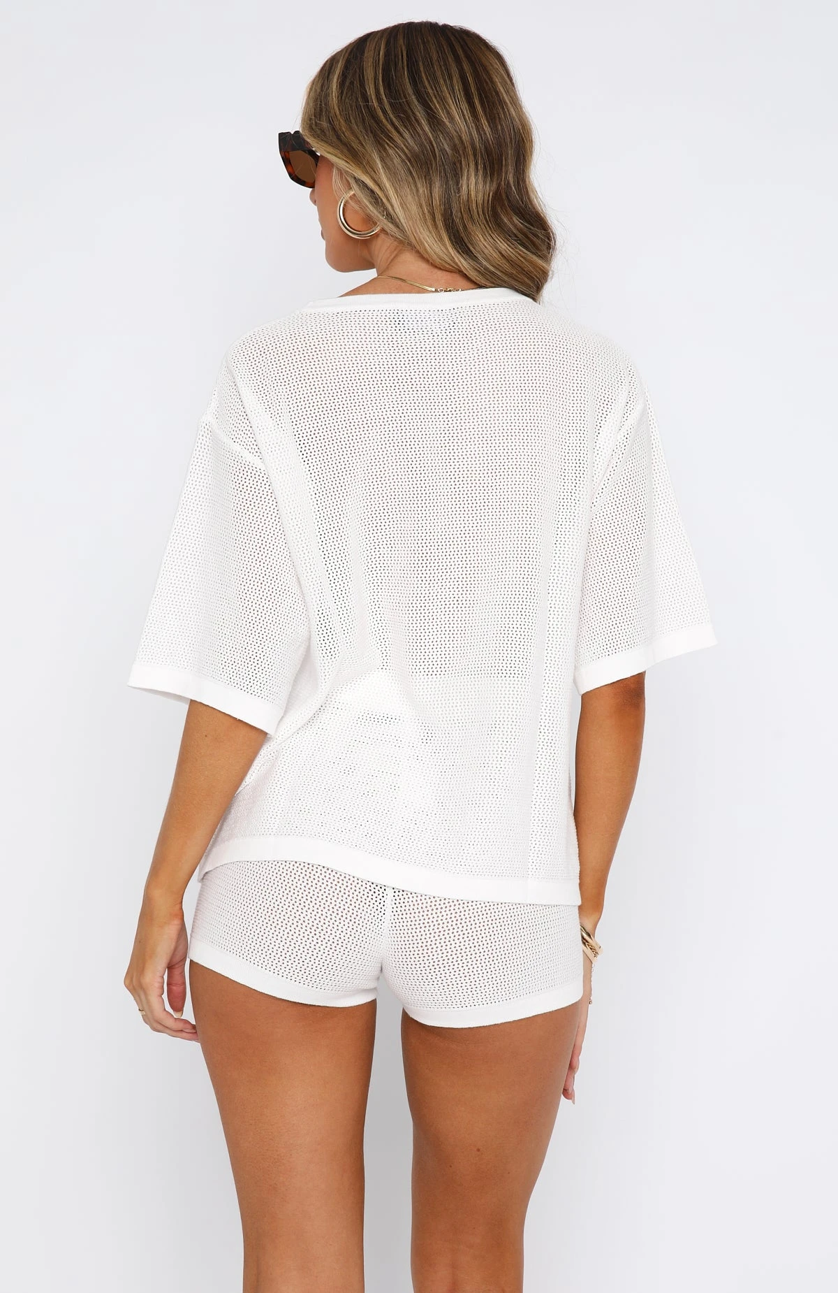 Good With Me Top White 6 Good With Me Top White - Image 4