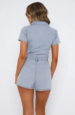 Made For Her Playsuit Mid Blue Wash 10 Made For Her Playsuit Mid Blue Wash -White Fox Sales 08.06.2332439