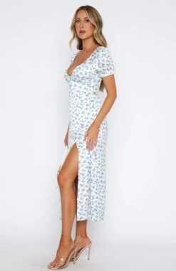 Divine Lovers Midi Dress Bluebell -White Fox Sales 08.06.2332484