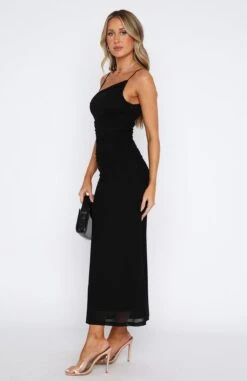 In Style Maxi Dress Black 9 In Style Maxi Dress Black -White Fox Sales 08.06.2332516