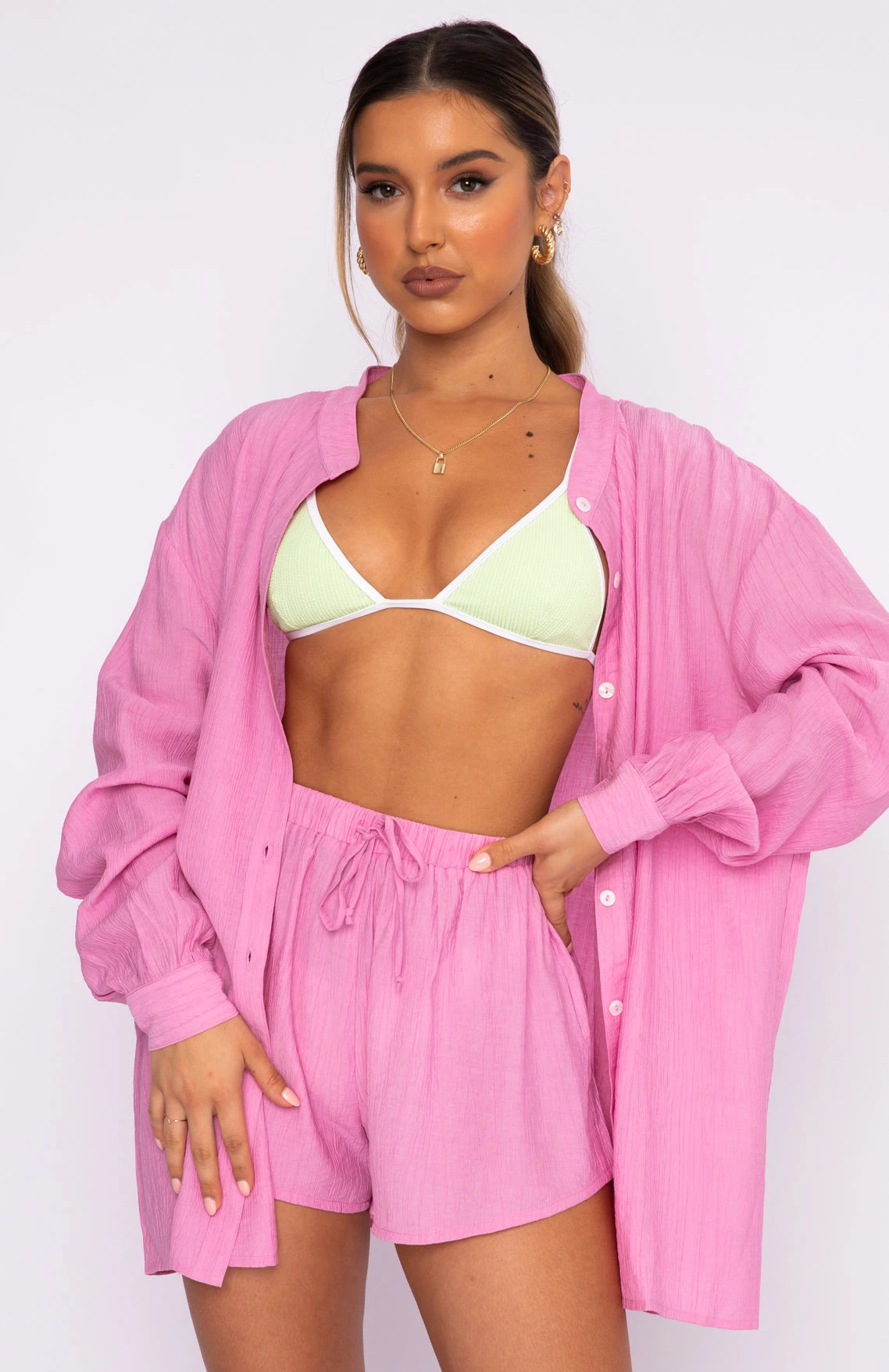 Take Me Out Shirt Pink 4 Take Me Out Shirt Pink - Image 2