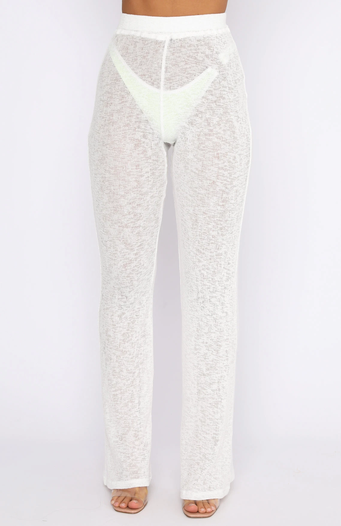 Never Too Late Pants White 4 Never Too Late Pants White - Image 2