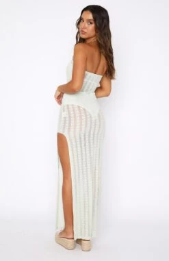 Soft Nights Maxi Dress Sage -White Fox Sales 08.12.2217568