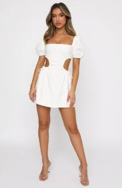 Different Girl Mini Dress White -White Fox Sales 09.07.21 1320