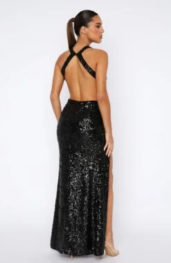Into The Night Maxi Dress Black 10 Into The Night Maxi Dress Black -White Fox Sales 11.08.2346323 1