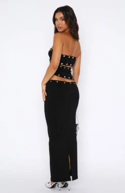 Back At One Maxi Dress Black 9 Back At One Maxi Dress Black -White Fox Sales 11.08.2346566