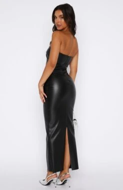 Love Is Gone Maxi Dress Black -White Fox Sales 11.08.2346603