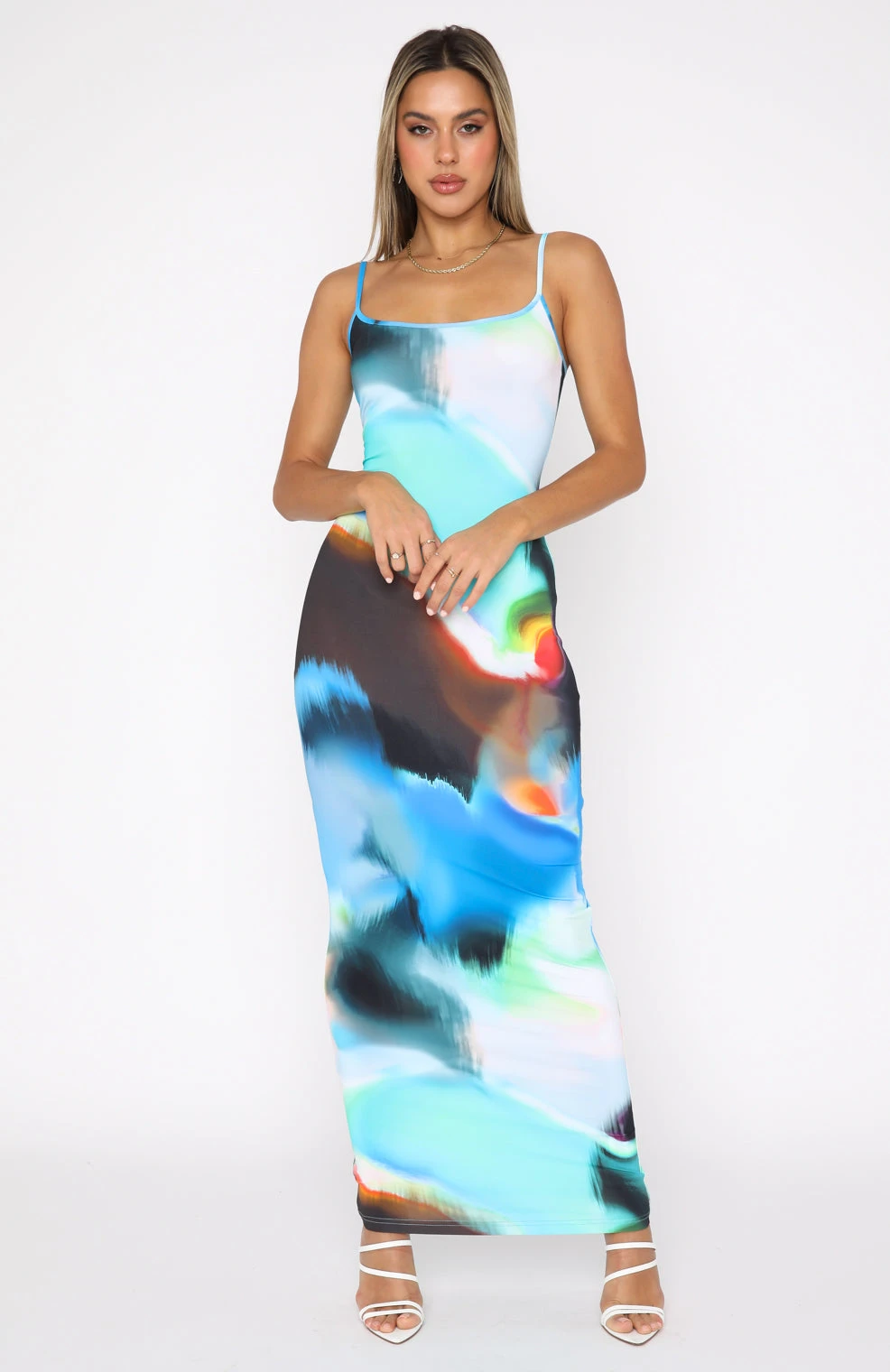 Crave You Maxi Dress Ice Aura 4 Crave You Maxi Dress Ice Aura - Image 2