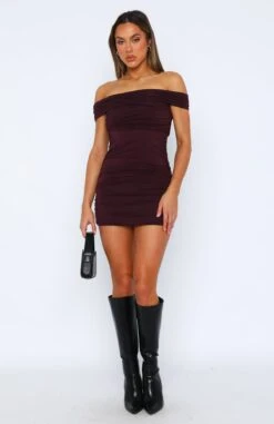 Never Lonely Mini Dress Plum 11 Never Lonely Mini Dress Plum -White Fox Sales 14.07.23 1978