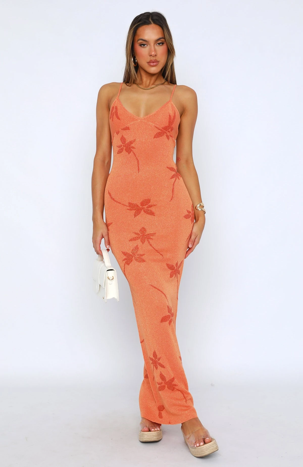 Trust Issues Maxi Dress Orange 4 Trust Issues Maxi Dress Orange - Image 2