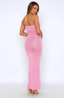 Ascension Maxi Dress Pink 9 Ascension Maxi Dress Pink -White Fox Sales 14.07.23 2175