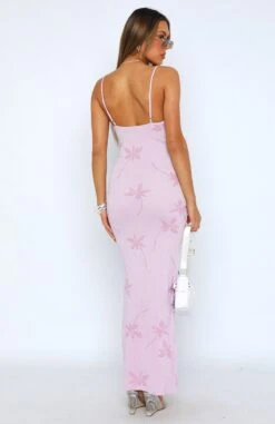 Trust Issues Maxi Dress Lilac -White Fox Sales 14.07.23 2254 2
