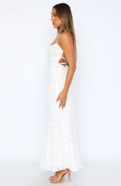 Made For Me Maxi Dress White 9 Made For Me Maxi Dress White -White Fox Sales 14.07.23 2451