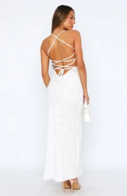 Made For Me Maxi Dress White 10 Made For Me Maxi Dress White -White Fox Sales 14.07.23 2455