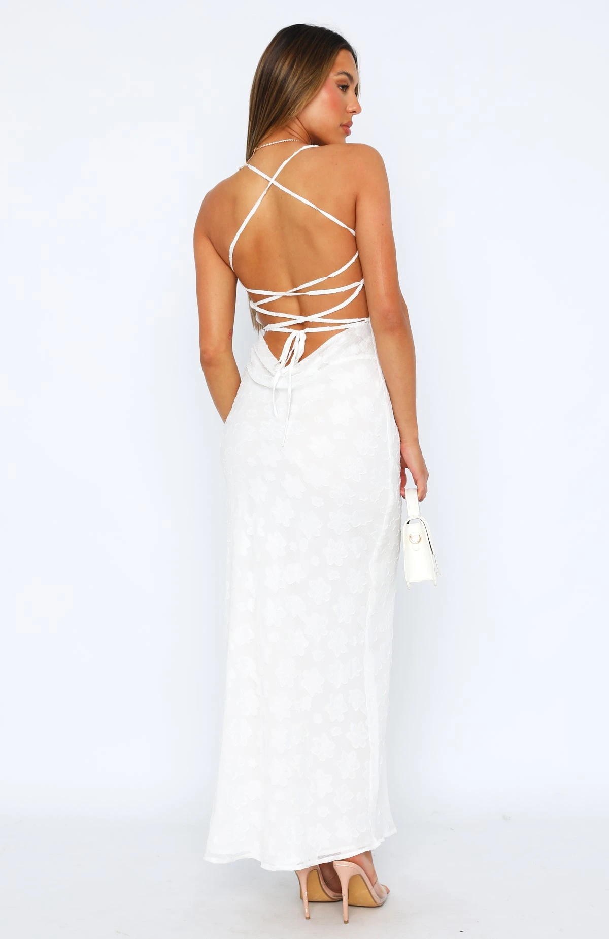 Made For Me Maxi Dress White 6 Made For Me Maxi Dress White - Image 4