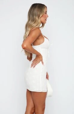 Hard To Love Mini Dress White 11 Hard To Love Mini Dress White -White Fox Sales 14.4.2315503
