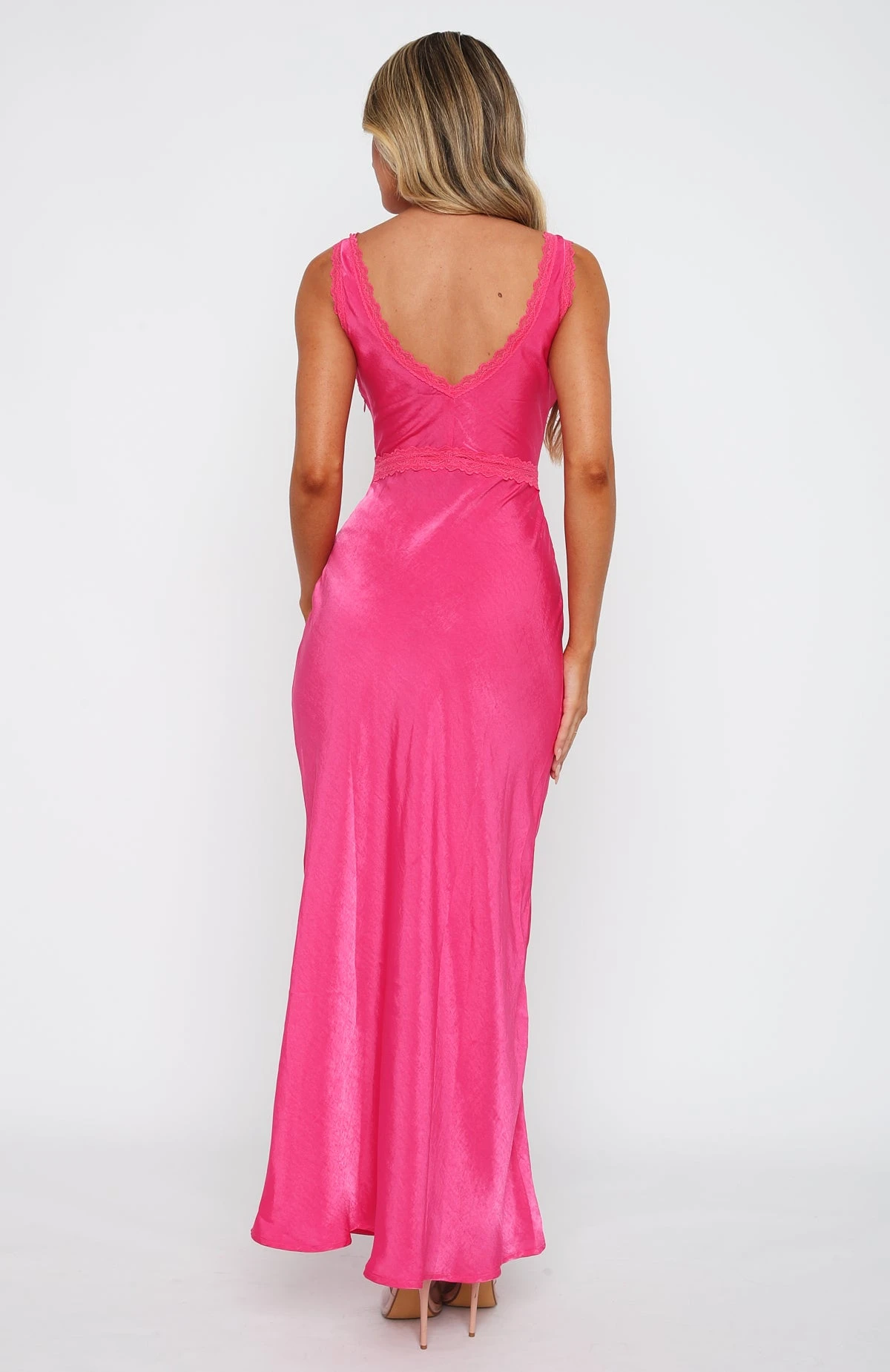Event Ready Maxi Dress Hot Pink 6 Event Ready Maxi Dress Hot Pink - Image 4
