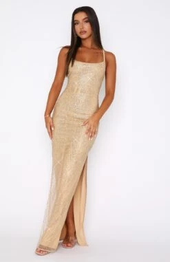 Shining Star Maxi Dress Gold 9 Shining Star Maxi Dress Gold -White Fox Sales 16.03.2320652