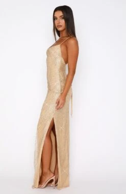 Shining Star Maxi Dress Gold 11 Shining Star Maxi Dress Gold -White Fox Sales 16.03.2320663