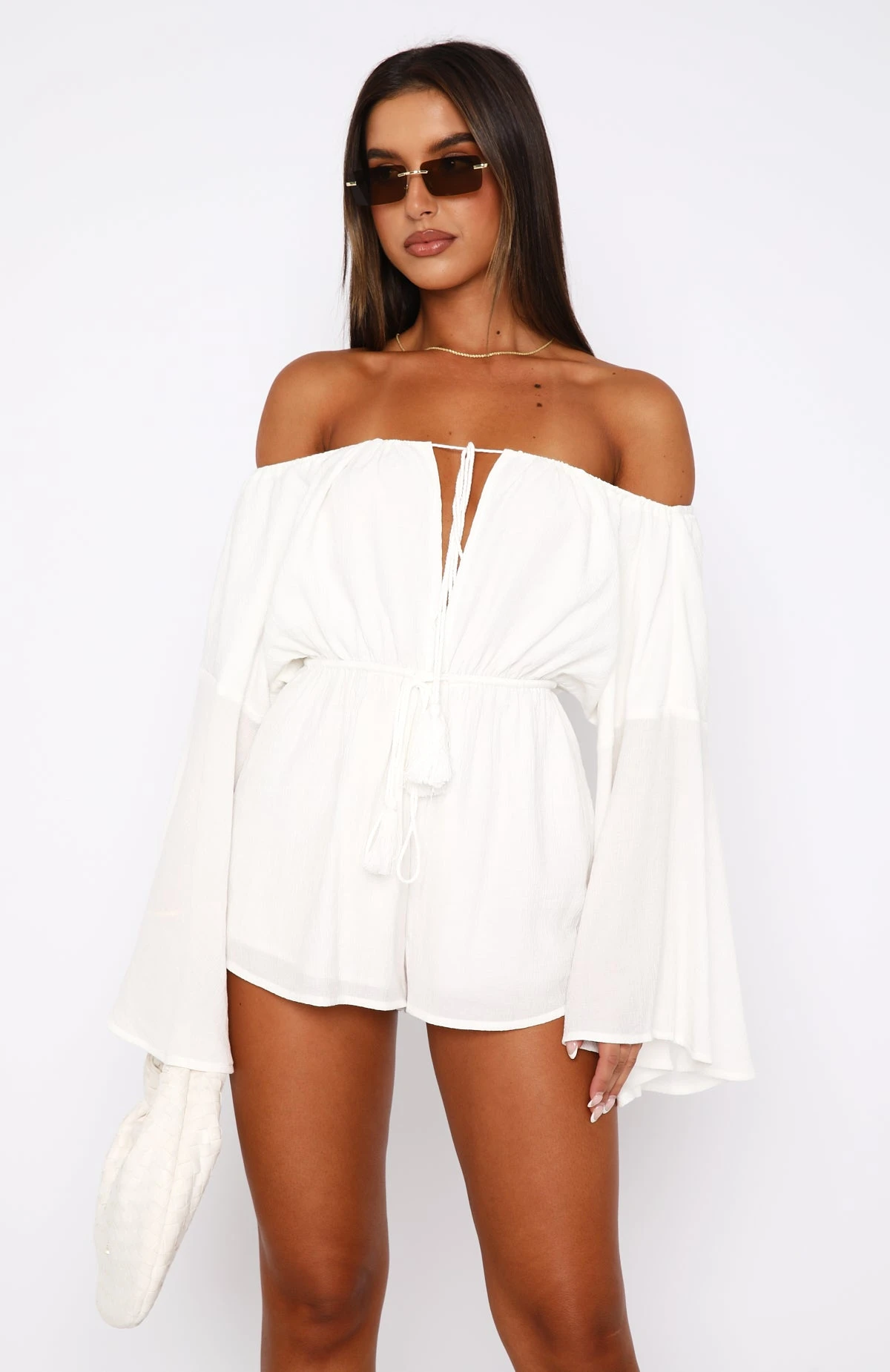 Another Night Playsuit White 4 Another Night Playsuit White - Image 2