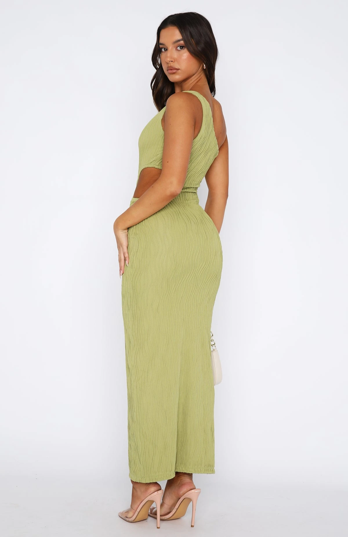 A Gift To Me Maxi Dress Matcha 6 A Gift To Me Maxi Dress Matcha - Image 4
