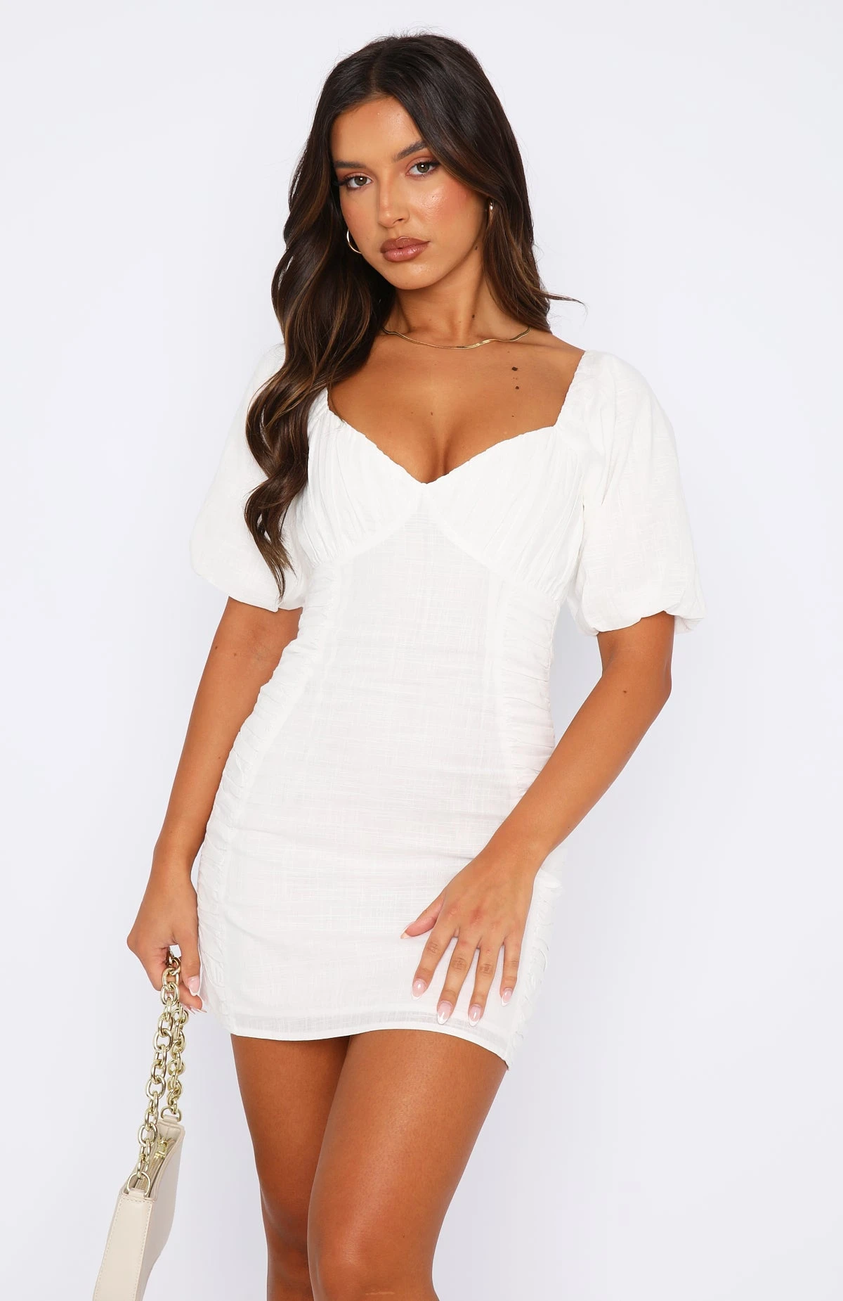 How Sweet Of You Mini Dress White 4 How Sweet Of You Mini Dress White - Image 2