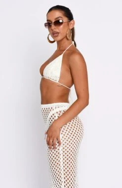 Hold On Crochet Bikini Top Off White 12 Hold On Crochet Bikini Top Off White -White Fox Sales 19.01.231616