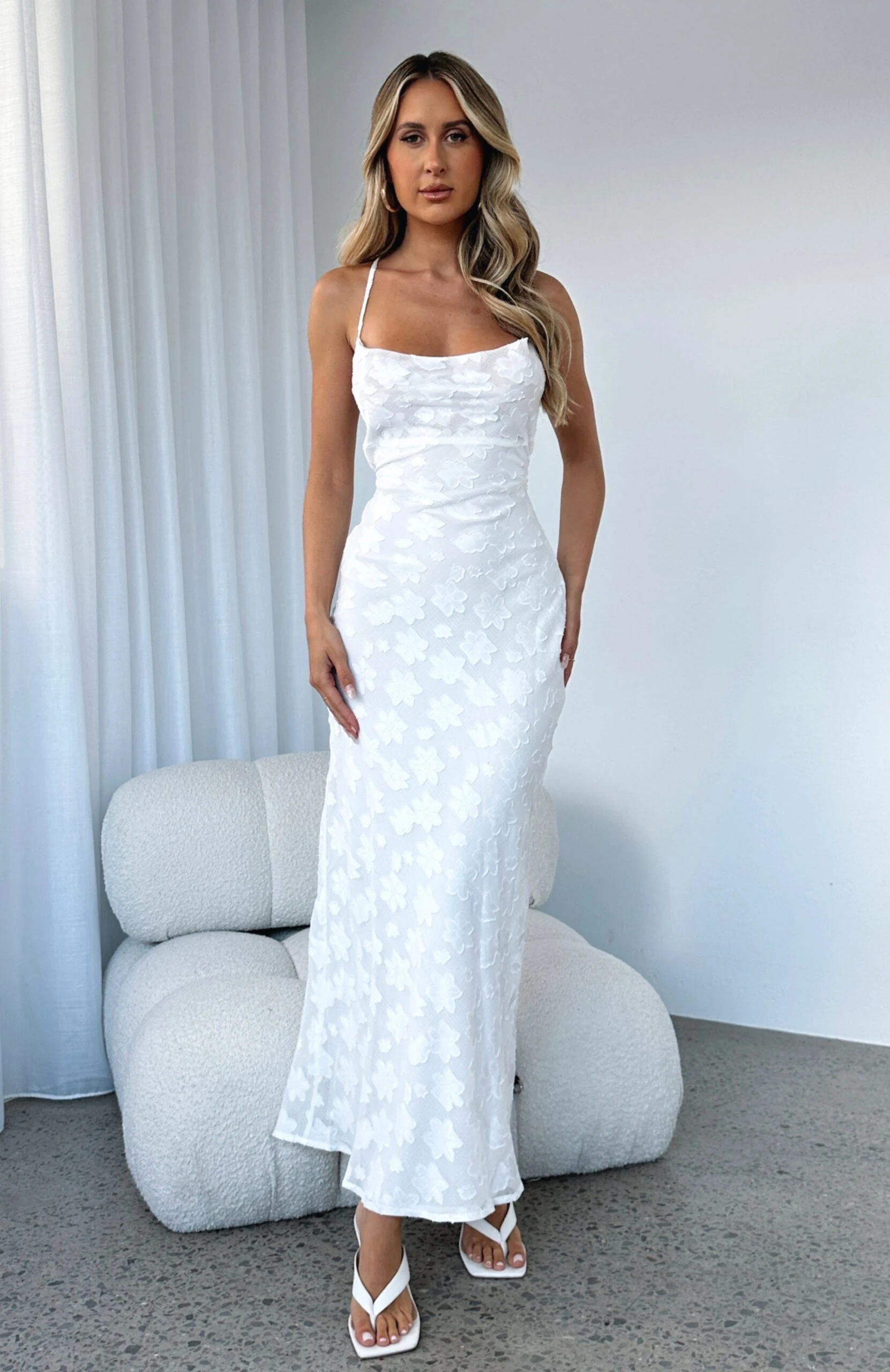 Made For Me Maxi Dress White 7 Made For Me Maxi Dress White - Image 5