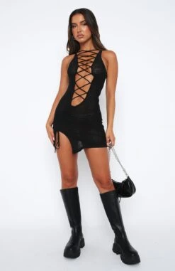 Ain't No Other Mini Dress Black 12 Ain't No Other Mini Dress Black -White Fox Sales 2.2.23 6588