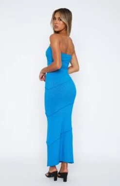Love You For Life Maxi Dress Blue -White Fox Sales 2.3.2310621