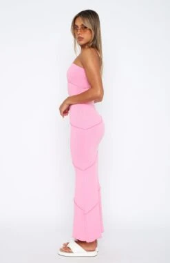 Love You For Life Maxi Dress Pink -White Fox Sales 2.3.2310666
