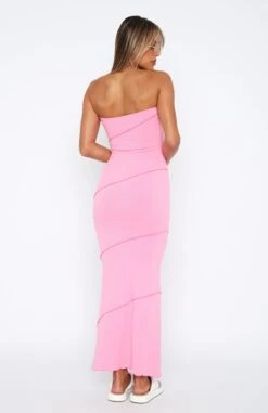 Love You For Life Maxi Dress Pink -White Fox Sales 2.3.2310668