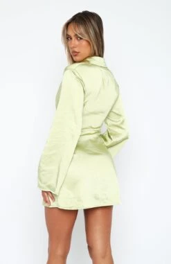 Night Out Long Sleeve Mini Dress Matcha -White Fox Sales 2.3.239989 90bae78b 392e 454a 85b4 90ea29119add
