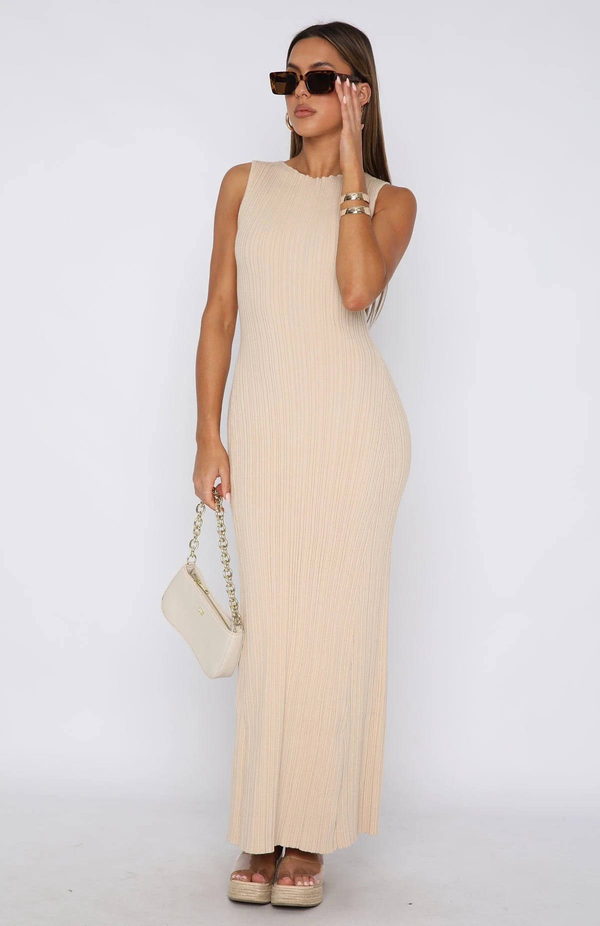 Tami Maxi Dress Cream 4 Tami Maxi Dress Cream - Image 2