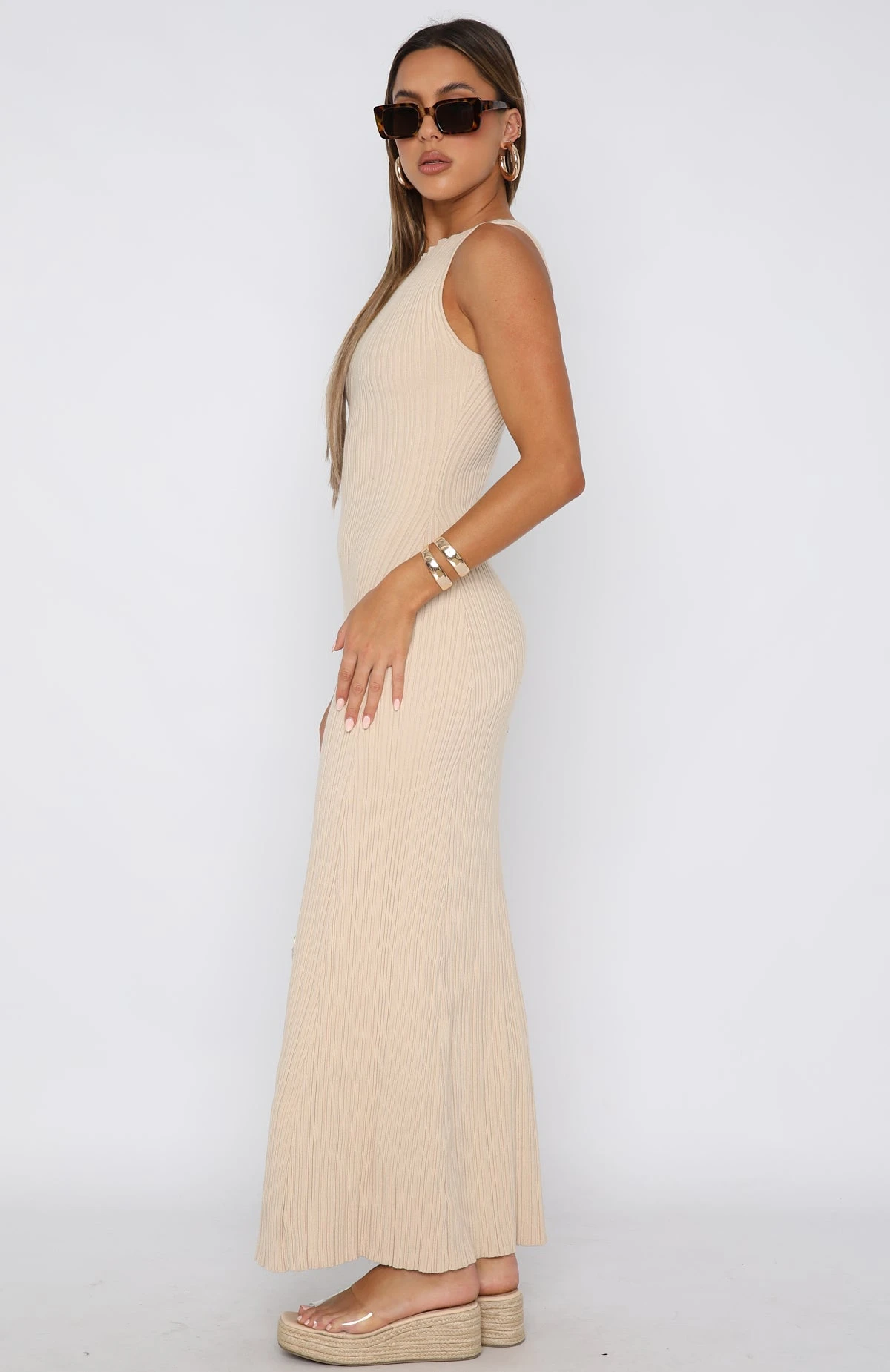 Tami Maxi Dress Cream 5 Tami Maxi Dress Cream - Image 3