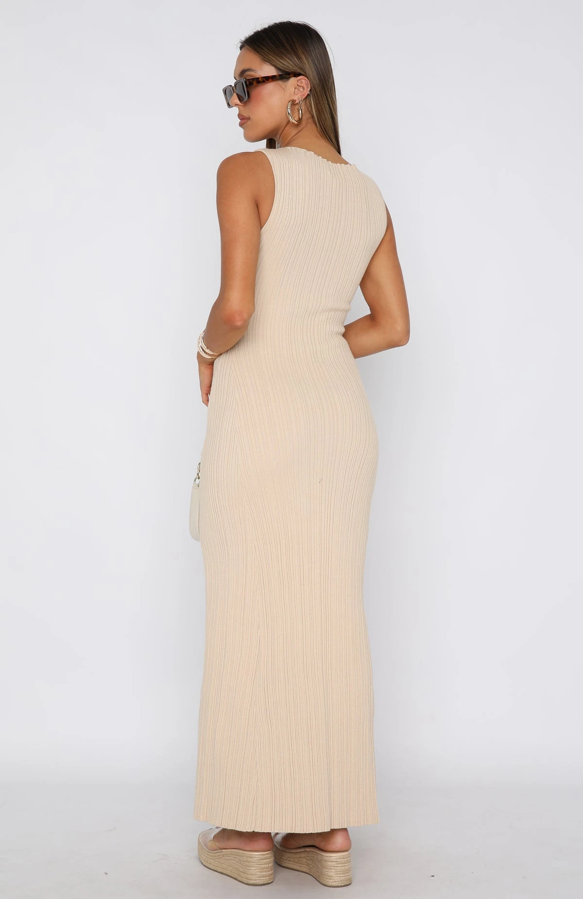 Tami Maxi Dress Cream 6 Tami Maxi Dress Cream - Image 4